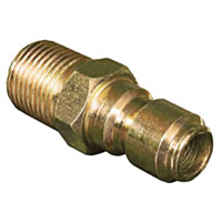 Apache® 3/8" Quick Disconnect Plug x 3/8" Male Pipe Thread Pressure Washer Adapter