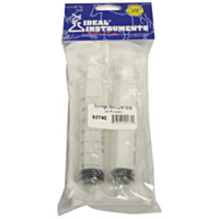 Ideal® Instruments Standard Disposable Syringe, Luer Slip, 35cc (2 Pack)