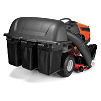 Husqvarna® 9 Bushels Triple Bagger for 48" Tractor - Black