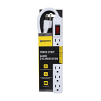 Electryx® 6-Outlets Power Strip with 1.5 ft. Cord