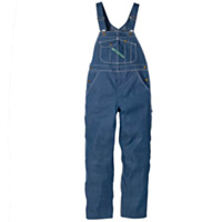 KEY Industries Denim Hi-Back Bib Overall