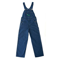 KEY Industries Hi-Back Bib Overall, Zip Fly