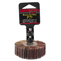 K-T Industries Flap Wheel, 3" x 1" - 60 Grit