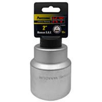 K-T Industries Regular Socket, 2", 12 Point, 1" Drive