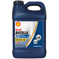 Shell Rotella® T6 15W40 Full Synthetic, 2.5 gal.