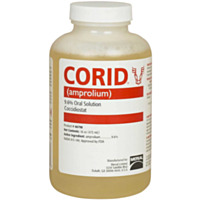 Merial Corid® 9.6% Oral Solution, 16 oz.