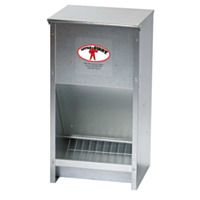 Little Giant® Galvanized High Capacity Poultry Feeder