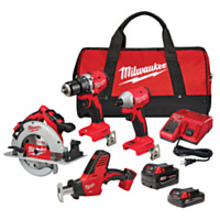 Milwaukee M18™ 4 Tool Combo Kit