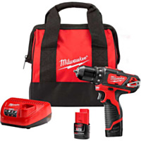 Milwaukee® Tool M12™ 3/8" Drill/Driver Kit