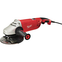 Milwaukee® Tool 15 Amp 7"/9" Large Angle Grinder With Lock-On