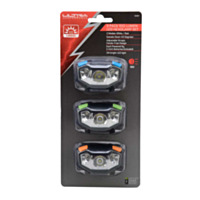 Ultra Performance 100 Lumen Headlamp - 3 Pack