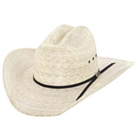Justin 20X Brush Hog Western Straw Hat