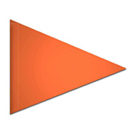 Country Enterprises, Inc. Replacement Flag -Orange