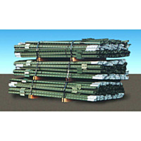 T-Post, 8' 1.33# Green/Gray Tip