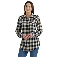 Wrangler® Women's Assorted Long Sleeve Flannel Shirt
