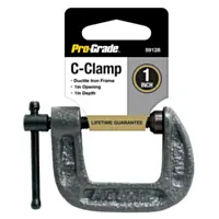 Pro-Grade 1"x1" C-Clamp