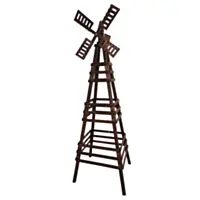 Backyard Expressions 7-1/4’ Wooden Windmill
