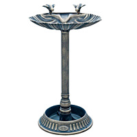 Backyard Expressions Bronze Birdbath, 26"