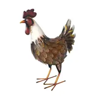 Backyard Expressions Metal Chicken, 16"