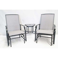 Backyard Expressions High Back Tete-a-Tete Glider