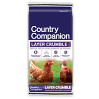 Country Companion Layer Crumbles Poultry Feed, 50 lbs.
