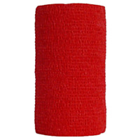 Andover™ CoFlex® Vet Wrap, 4" x 5 Yards - Red