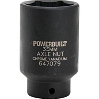 Powerbuilt® 1/2" Drive Axle Nut Socket, 35mm