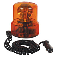 Optronics® Yellow Magnet Mount Rotary Beacon Light