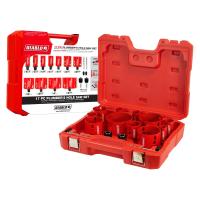 SHUTOさん専用②XXR521メッシュ17インチ　pcdマルチピッチドリケツに Diablo® Plumber's Bi-Metal Hole Saw, 17 Piece Set - 0000006249