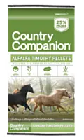 Country Companion Premium Alfalfa/Timothy Pellet, 50 lbs.