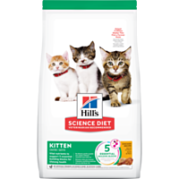 Hill's Science Diet Kitten Chicken Recipe Dry Cat Food, 3.5 lb bag