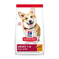Hill's Science Diet Adult Small Bites Dry Dog Food, Chicken & Barley Recipe, 45 lb bag