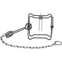 Duke Traps 4.5 In. Jaw Spread Steel Body Gripping Mink, Muskrat, & Weasel Trap