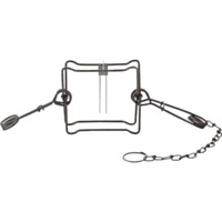 Duke Traps 7 In. Jaw Spread Steel Body Gripping Fisher, Groundhog, & Raccoon Trap