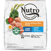Nutro™ NATURAL CHOICE™ Large Breed Puppy Chicken & Brown Rice Recipe Dry Dog Food, 30 lbs.