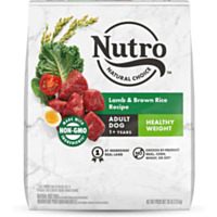 Nutro™ NATURAL CHOICE™ Adult Healthy Weight Lamb & Brown Rice Recipe Dry Dog Food, 30 lbs.