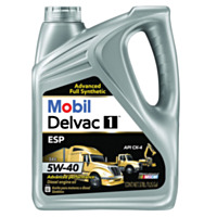Mobil Delvac 1™ ESP 5W-40 Diesel Engine Oil, 1 gal.