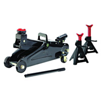 Larin 2 Ton Floor Jack & Jack Stands