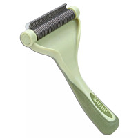 Safari by Coastal Shed Magic De-Shedding Tool for Dogs with Medium to Long Hair, Large