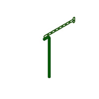 Powder River Pin & Chain, 5/8" X 12"