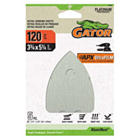 Gator® Platinum™ Gator AlumiNext UltraFILM Mouse Sander Abrasive Sheet 5-1/4" x 3-3/4" 120 Grit