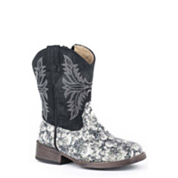 Roper® Toddler Girls Floral Glitter Boot