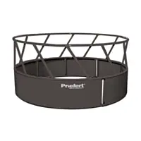 PRIEFERT Heavy Duty Skirted Round Bale Feeder