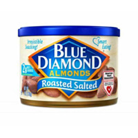 Blue Diamond Almonds - Roasted, 6 oz. Can
