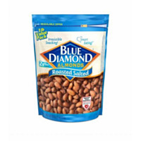 Blue Diamond Almonds - Roasted Salted, 1 lb. Bag