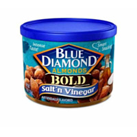 Blue Diamond Almonds - Salt & Vinegar, 6 oz. Can
