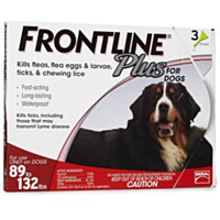 Frontline® Plus For Dogs, 89-132 lbs.