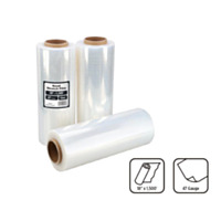 Hand Wrap for Packaging, 18" x 1,500', 47 Gauge - sold individually