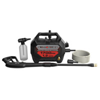 Black Diamond Cold Water Handheld Corded Electric Pressure Washer - 1700 PSI, 1.2 GPM