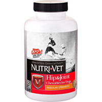 Nutri-Vet® Hip and Joint Level 1 Liver Chewables for Dogs, 120 Count